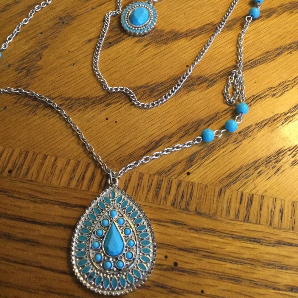 Turquoise Icing necklace